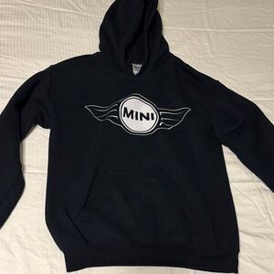 Mini Cooper Vintage Black Hoodie size small